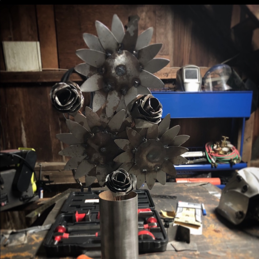 Custom made flowers. finished or left unfinished